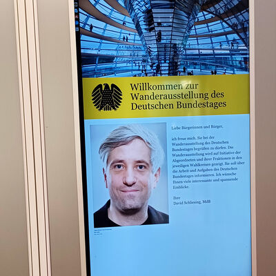 Bild vergr&ouml;&szlig;ern: Wanderausstellung des Bundestages