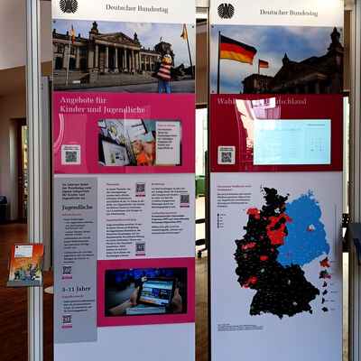 Bild vergr&ouml;&szlig;ern: Wanderausstellung des Bundestages